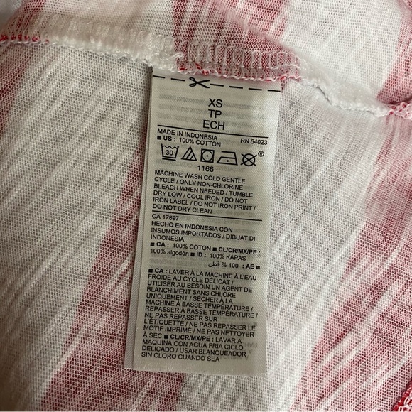 Old Navy Patriotic American Flag Print Sleeveless Cropped Tee - Picture 6 of 6